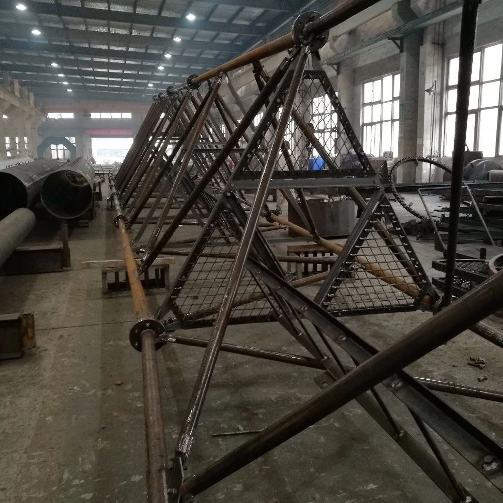 3 Legled Tubular Lattice Steel Telekommunikatsioonitorn